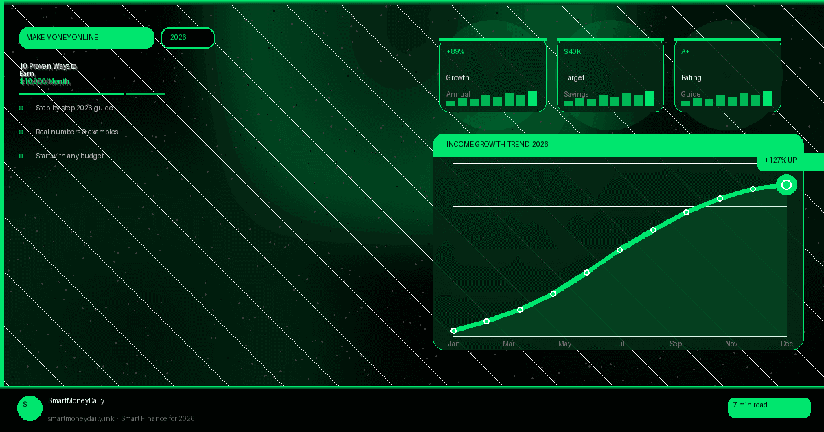 10 Proven Ways to Earn $10,000/Month Passive Income from Digital Product Sales in 2026